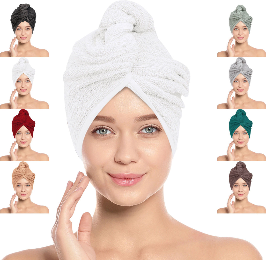 Hair Towel Wrap Cap