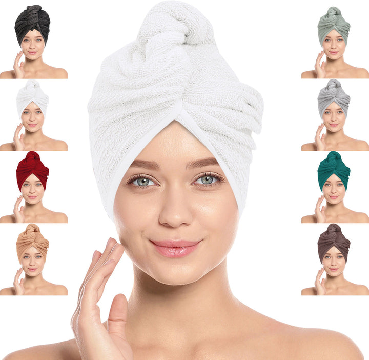 Hair Towel Wrap Cap