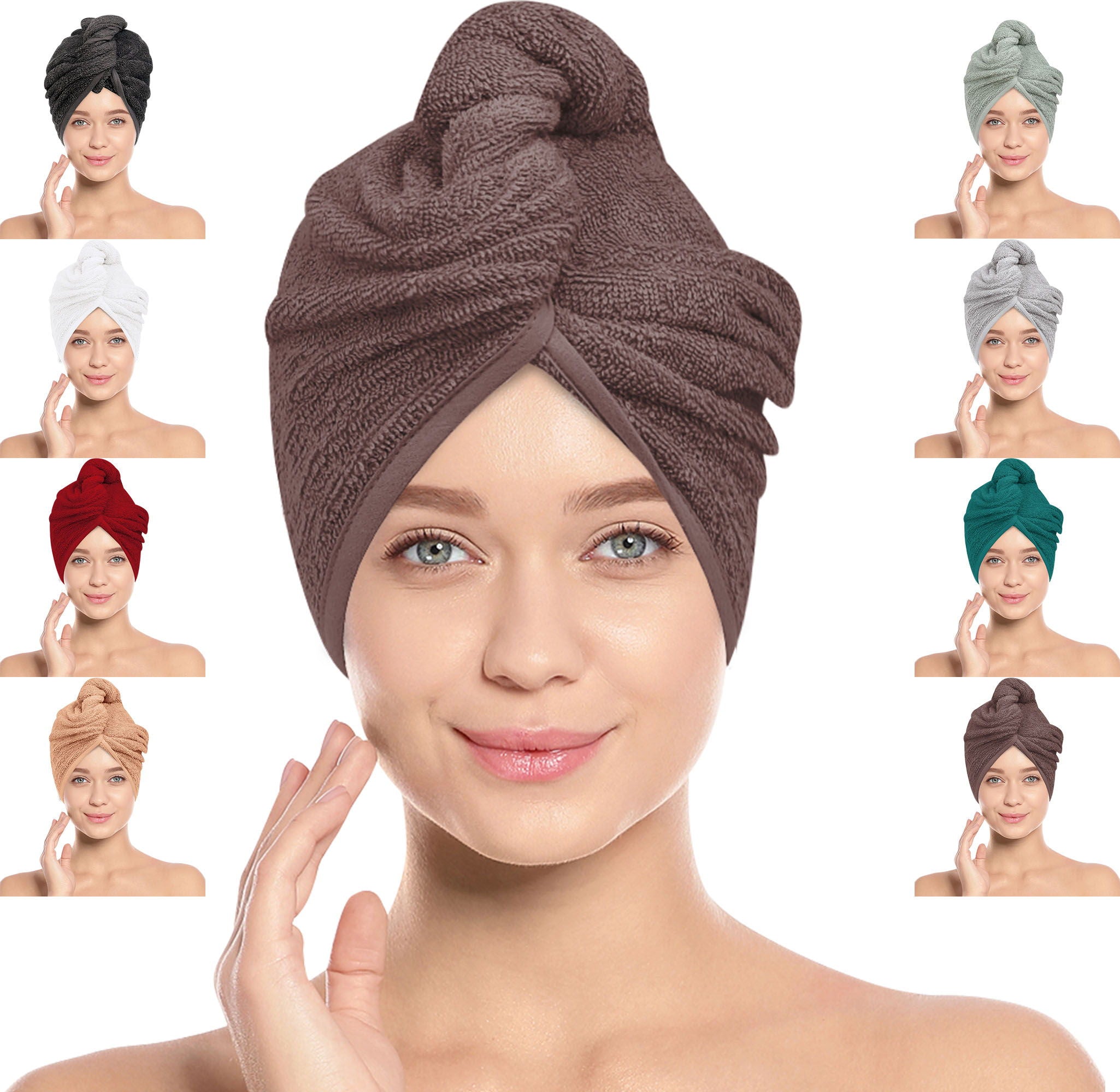 Hair Towel Wrap Cap