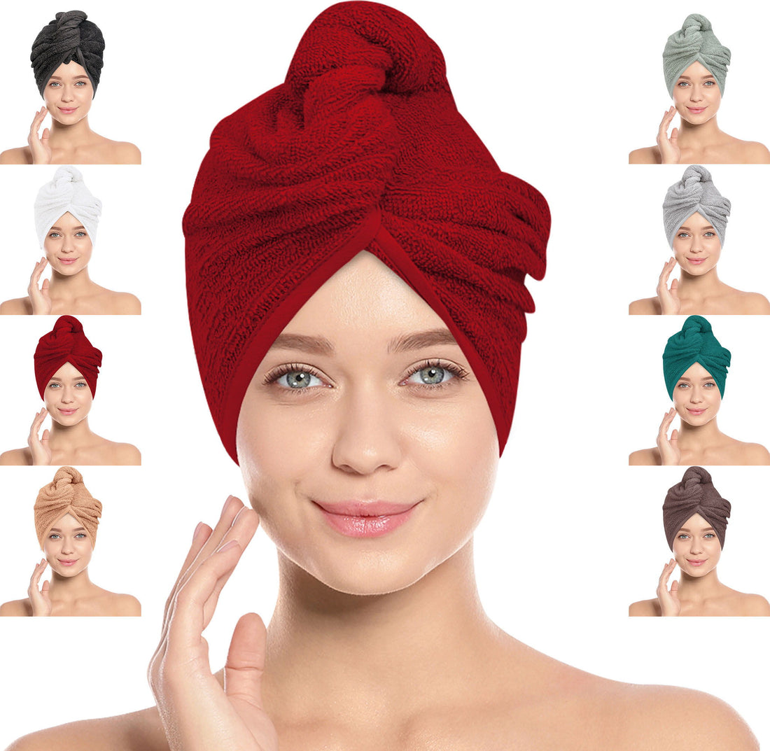Hair Towel Wrap Cap