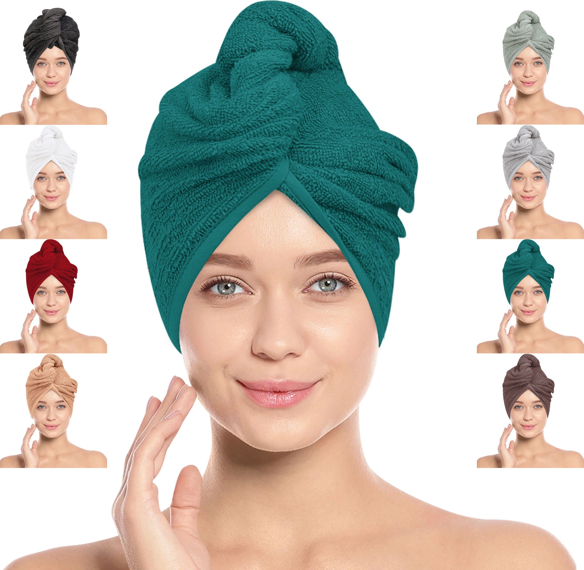 Hair Towel Wrap Cap