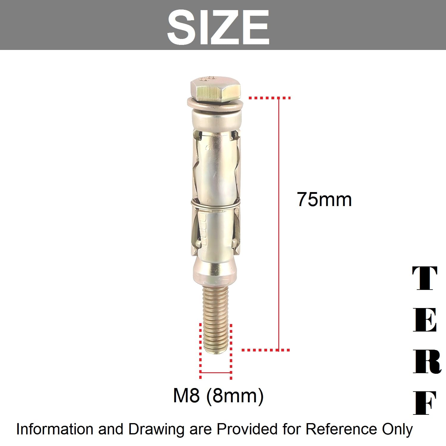 Loose Bolt Shield Anchors