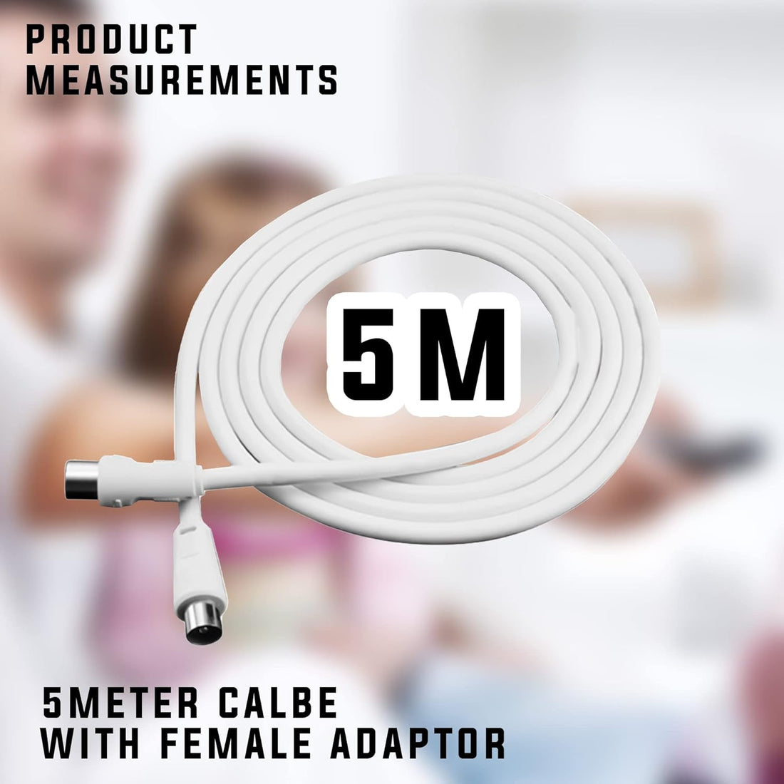 Coaxial TV Aerial Cable Extension