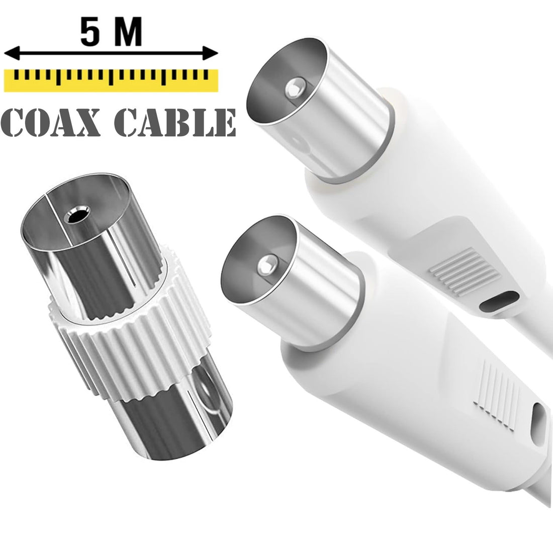 Coaxial TV Aerial Cable Extension