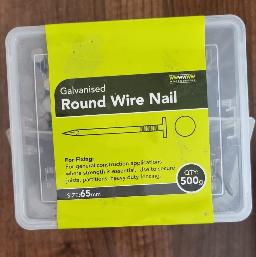 Galvanised Round Wire Nails