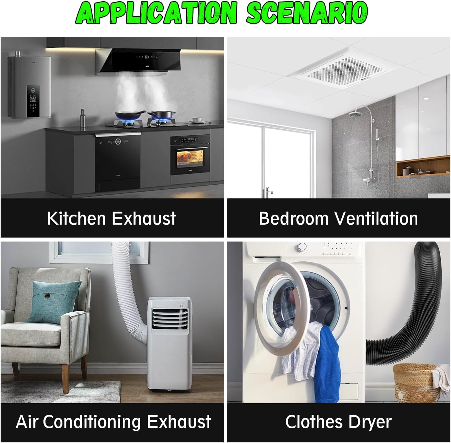 Aluminium Flexible Ducting Hose