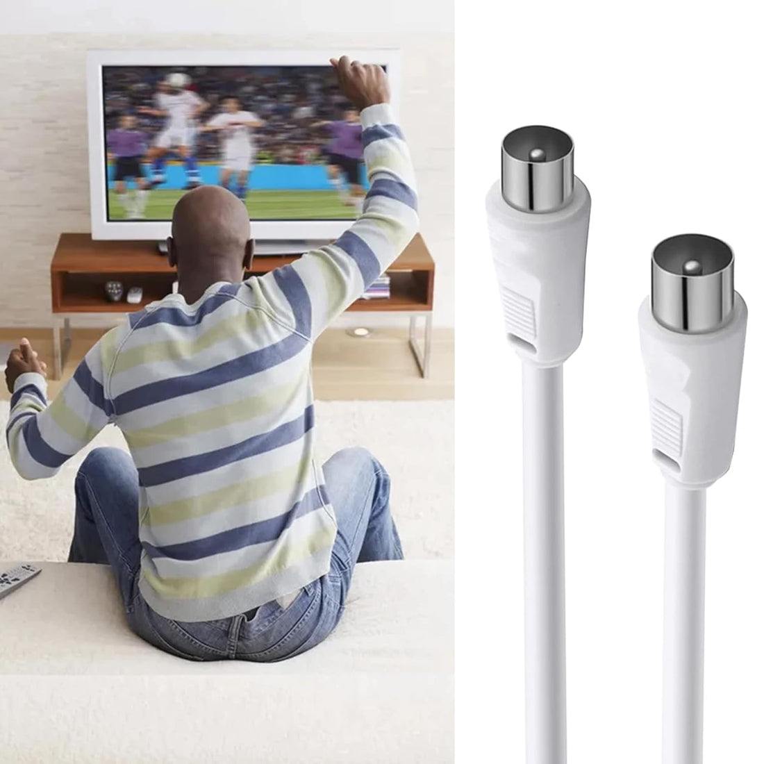 Coaxial TV Aerial Cable Extension