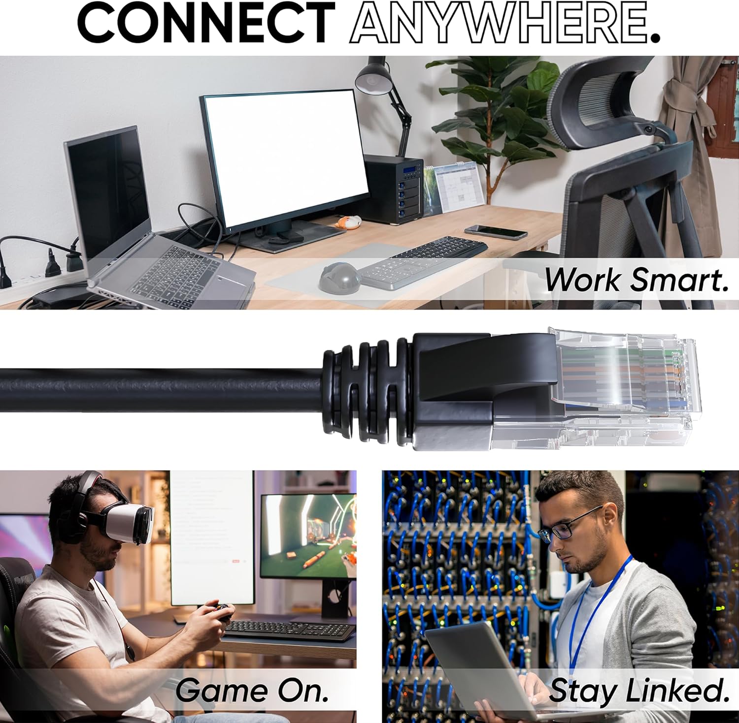 Cat5e Ethernet RJ45 LAN Cable