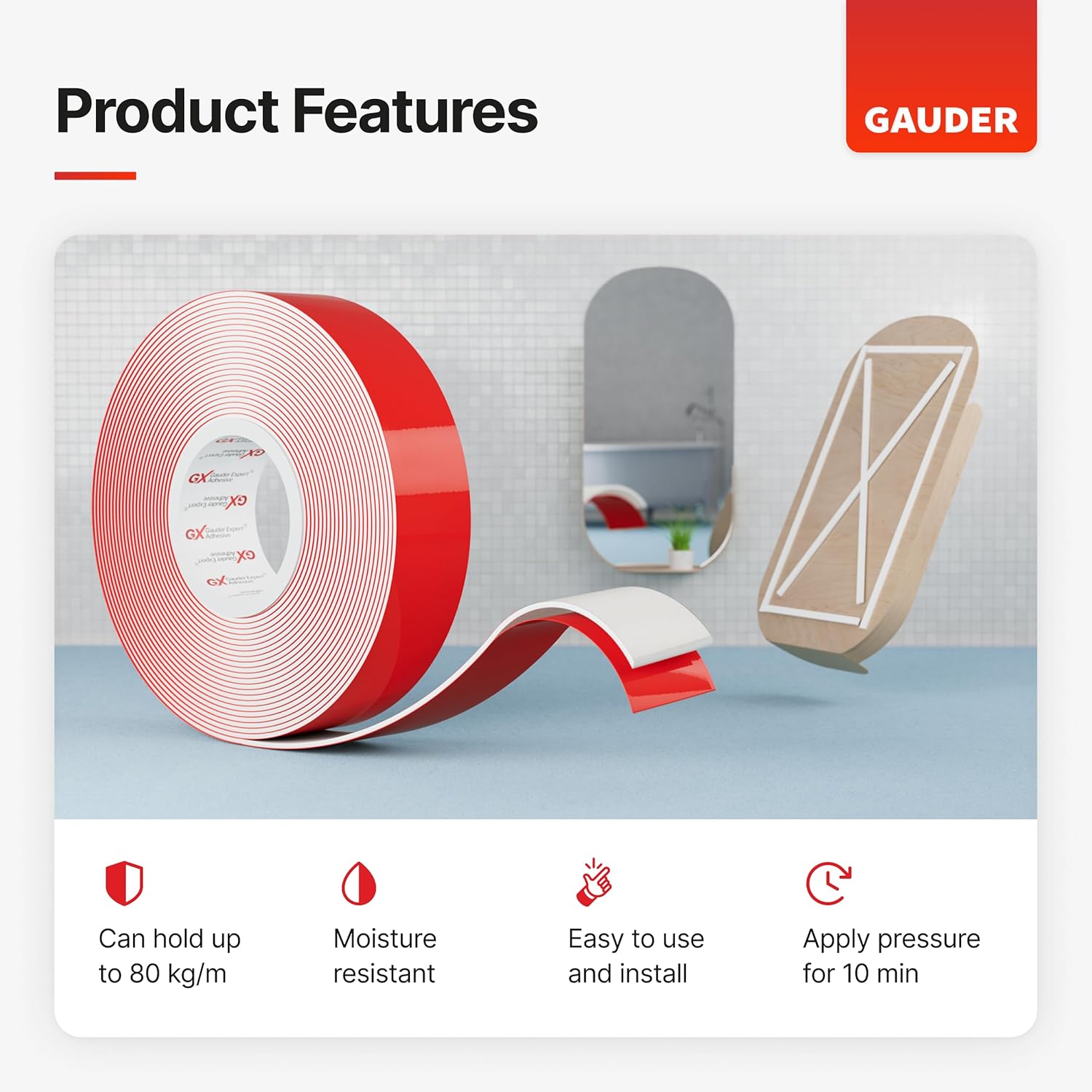 Heavy Duty Double-Sided Nano Tape