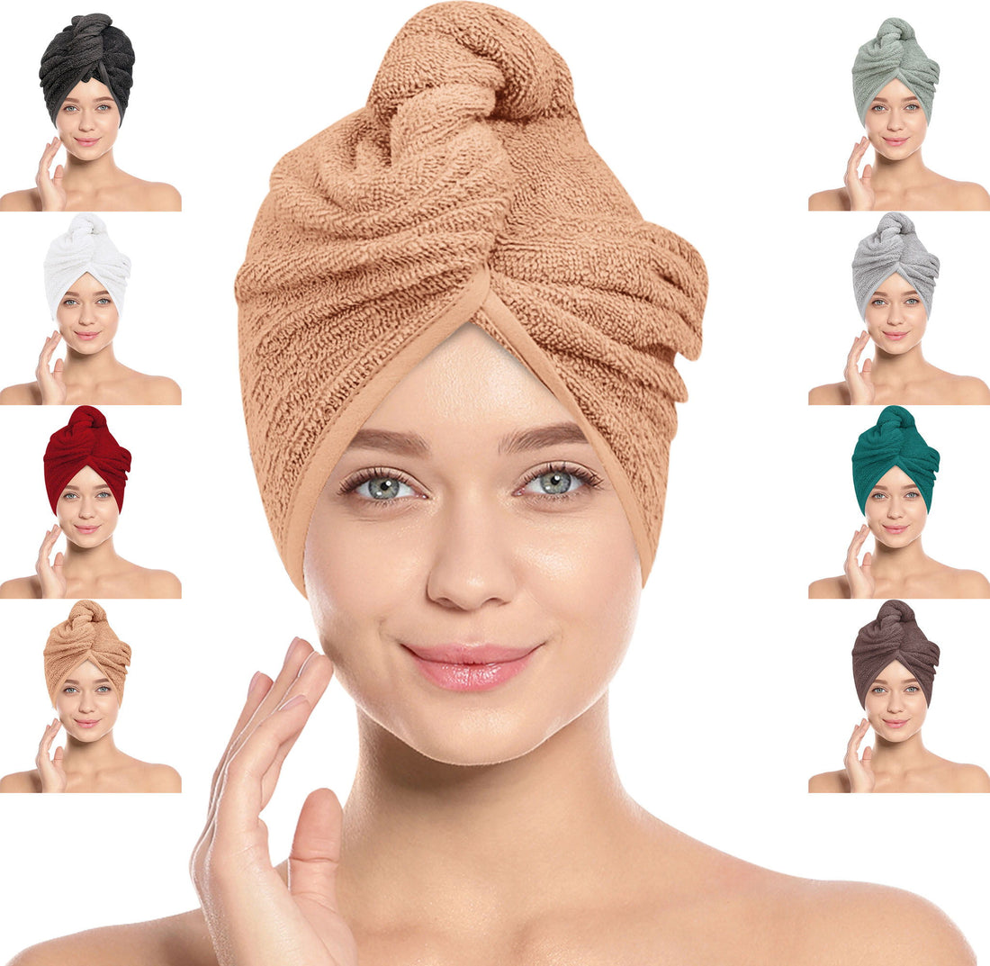 Hair Towel Wrap Cap