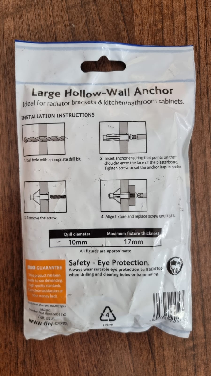 M5 x 40mm Heavy Duty Plasterboard Fixings