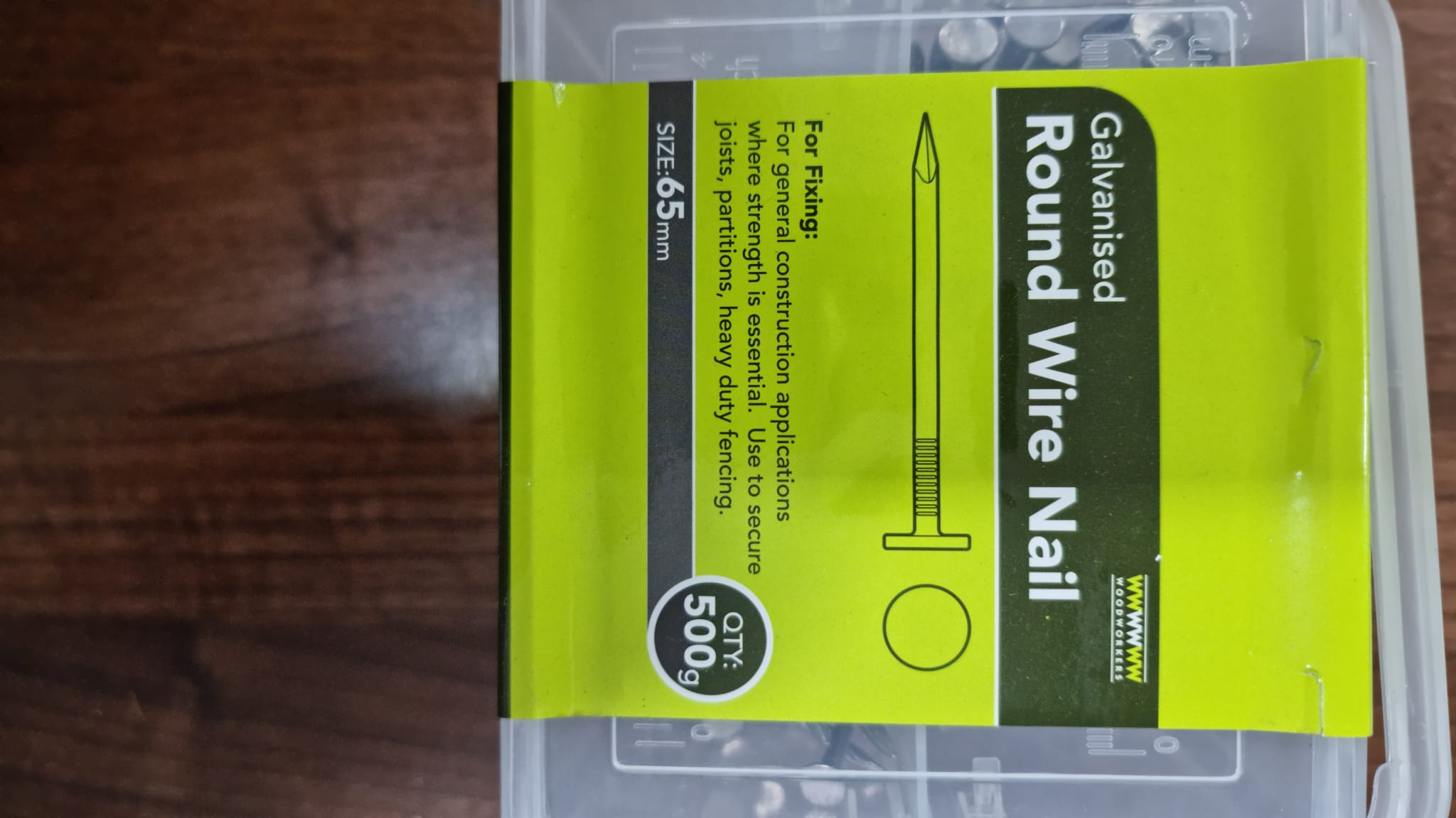 Galvanised Round Wire Nails