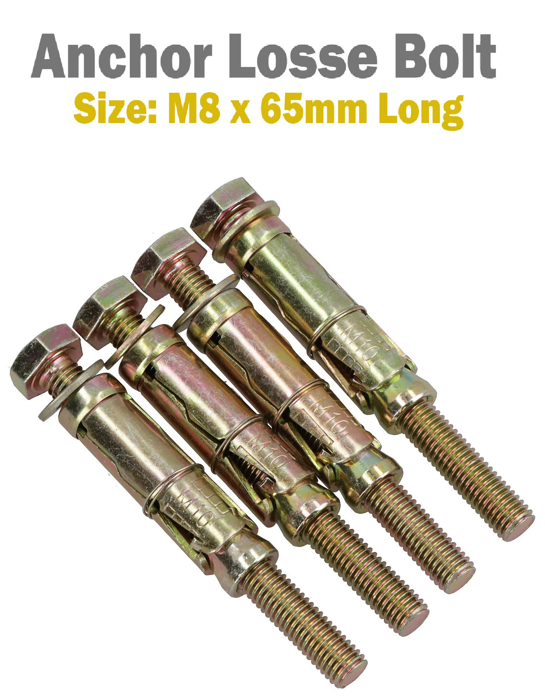 Loose Bolt Shield Anchors