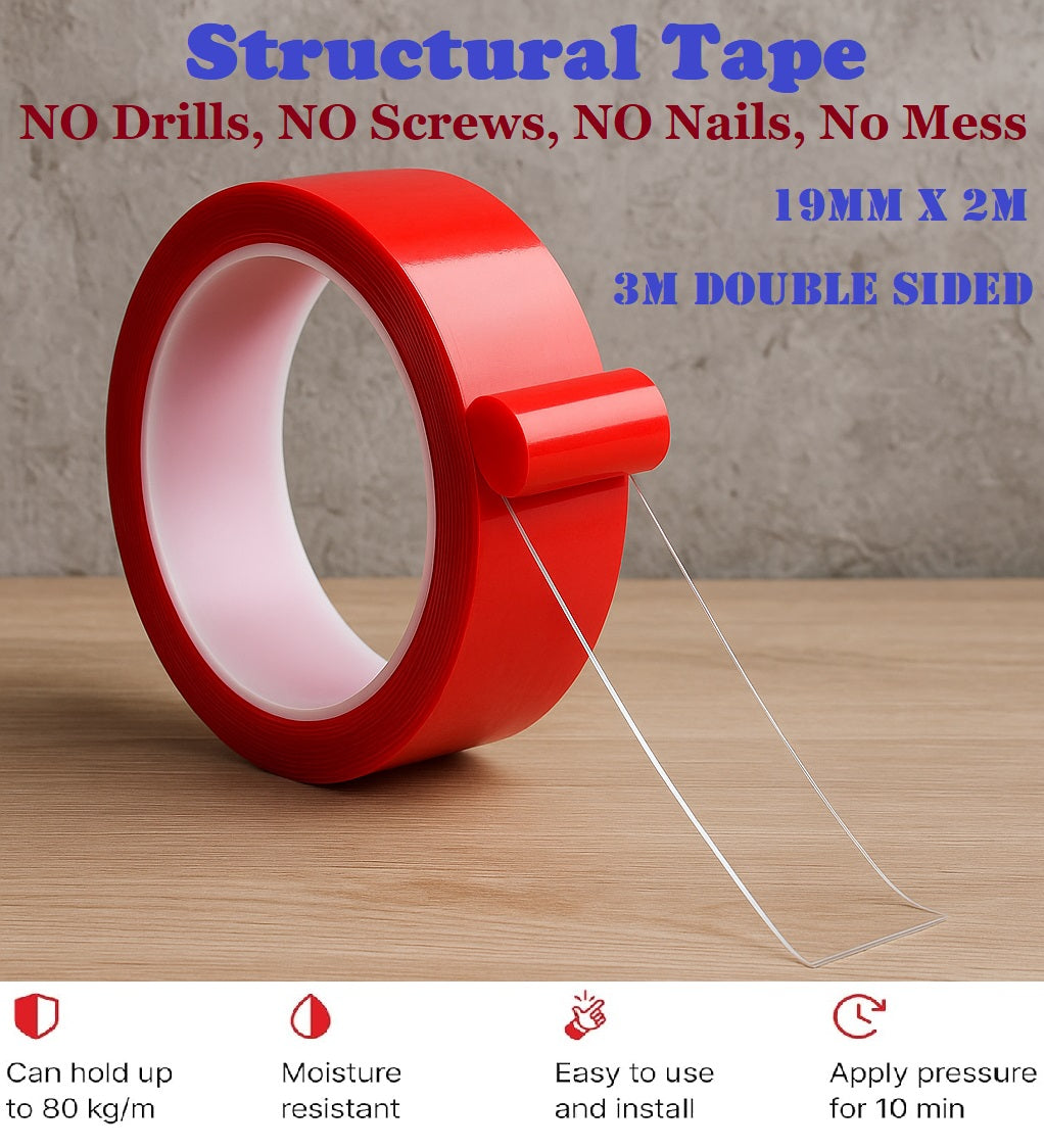 Heavy Duty Double-Sided Nano Tape