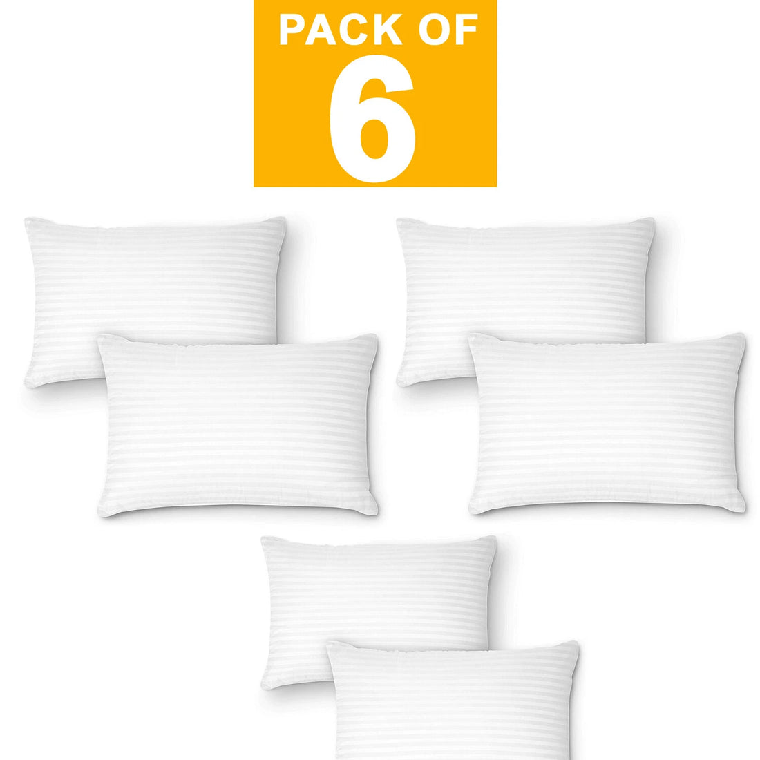 Satin Stripe Pillow Protectors