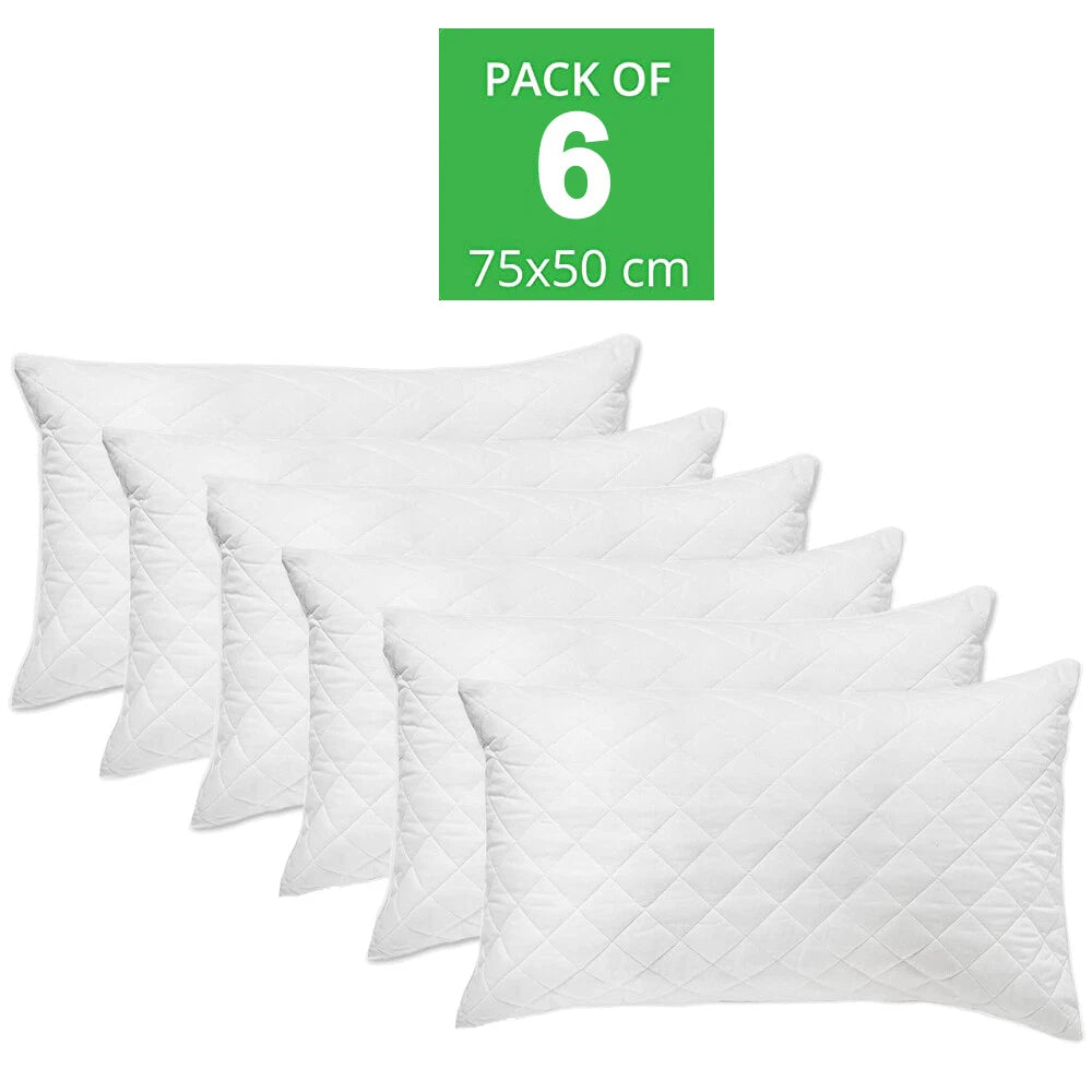 Quilted Zipped Pillow Protectors