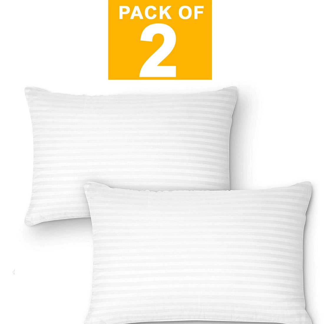 Satin Stripe Pillow Protectors